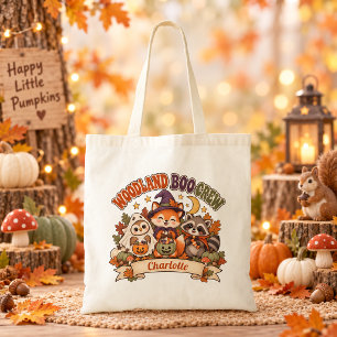 Woodland Boo Crew Halloween-Süßigkeiten-Tasche Tragetasche