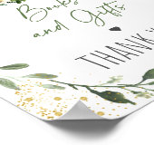 Woodland Bücher & Geschenke Kinderdusche Zeichen Poster (Ecke)