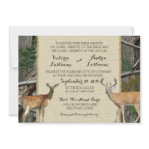 Woodland Buck and Doe Wedding