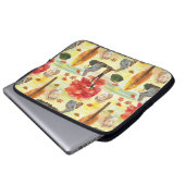 Woodland Bunny Rabbit Wasserfarbe Laptopschutzhülle (Vorne Knopf)