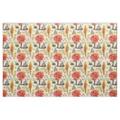 Woodland Bunny Rabbit Wasserfarbe Stoff (Fat Quarter (45,7 x 55,9 cm))