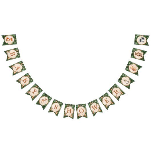 Woodland Buntin Flags Wimpelkette (Alle)