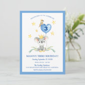 Woodland Bush Baby Koala Kindergeburtstag Einladung (Stehend Vorderseite)