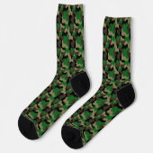 Woodland Camo for Everyday Missions Socken (Linkes Detail)