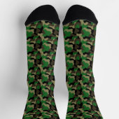 Woodland Camo for Everyday Missions Socken (Oben)
