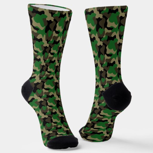 Woodland Camo for Everyday Missions Socken (Gewinkelt)