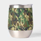 Woodland Camo Tumbler for Camping, Hunting, (Links)