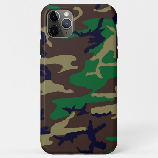 Woodland Camouflage Apple iPhone 11 Pro Max Fall Case-Mate iPhone Hülle (Rückseite)