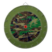 Woodland Camouflage Dart Board Dartscheibe (vorne)