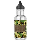 Woodland Camouflage Edelstahlflasche (Links)
