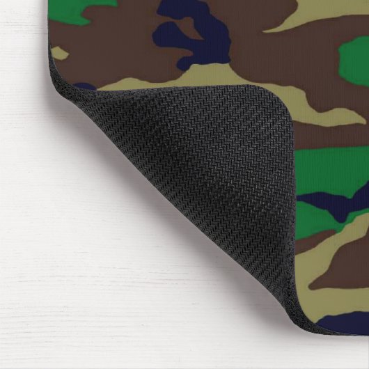 Woodland Camouflage Mousepad (Ecke)