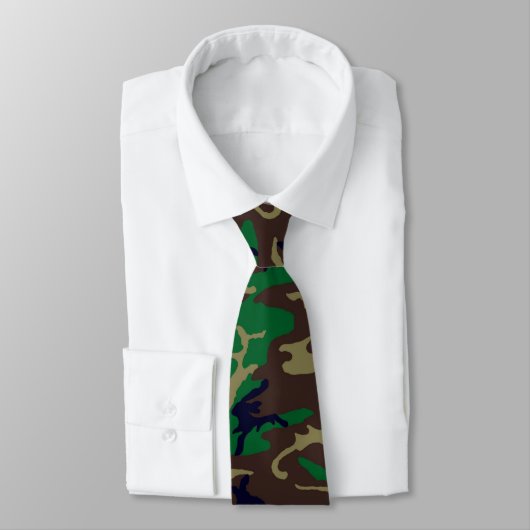 Woodland Camouflage Neck Tie Krawatte (Gebunden)