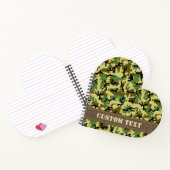 Woodland Camouflage Notizbuch (Innenseite)