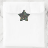 Woodland Camouflage Stern-Aufkleber (Tasche)