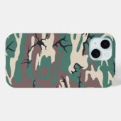 Woodland-Camouflage Telefoncase Case-Mate iPhone Hülle (Rückseite (Horizontal))