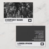 Woodland Canopy BW Visitenkarte (Vorne/Hinten)