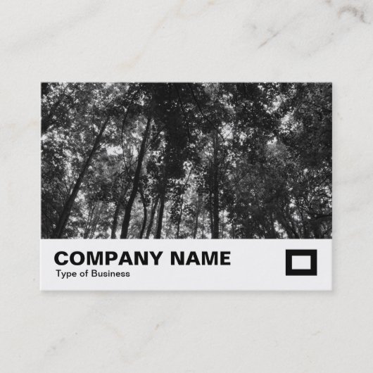 Woodland Canopy BW Visitenkarte (Vorderseite)