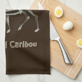 Woodland Caribbean Handtuch (Viertel Falte)