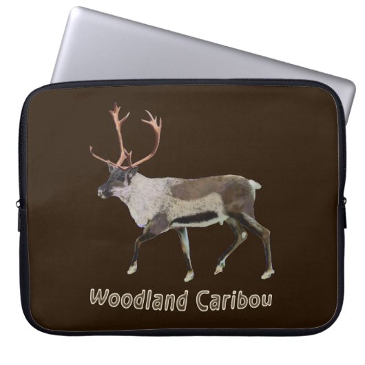 Woodland Caribbean Laptopschutzhülle (Vorderseite)