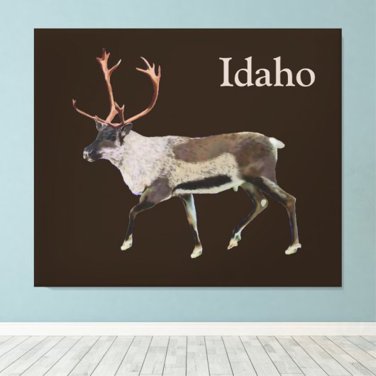 Woodland Caribbean Leinwanddruck (Insitu (Holzboden))