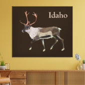 Woodland Caribbean Leinwanddruck (Insitu (Wohnzimmer))