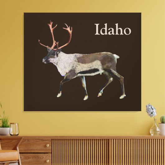 Woodland Caribbean Leinwanddruck (Insitu (Wohnzimmer))