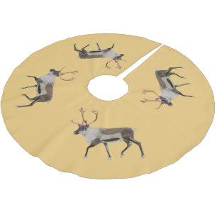 Woodland Caribbean Polyester Weihnachtsbaumdecke