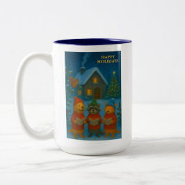 Woodland Carol Choir Zweifarbige Tasse