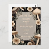 Woodland Charm: Ein Botanischer Hochzeitsempfang Postkarte (Vorne/Hinten)