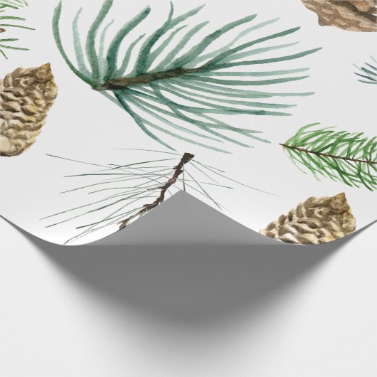 Woodland Christmas Geschenkpapier (Ecke)