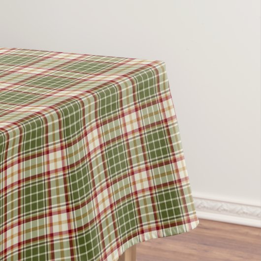 Woodland Christmas Kariert Tableclout Tischdecke (Beispiel)