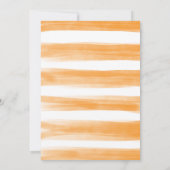 Woodland Citrus Virtual Quarantine Baby Dusche Dankeskarte (Rückseite)