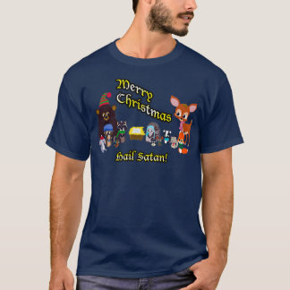 Woodland Critter Christmas  T-Shirt