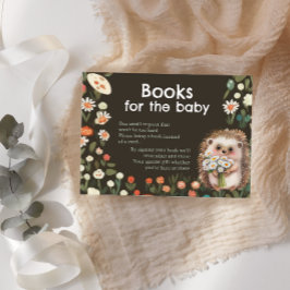 Woodland Daisy bringen ein Buch für Baby Begleitkarte