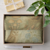 Woodland Dawn Vintage Tissue Paper – Decoupage Seidenpapier (Geschenk)