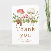 Woodland Dee Birthday Party