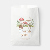 Woodland Dee Birthday Party Geschenktütchen (Vorderseite)