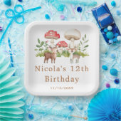 Woodland Dee Birthday Party Pappteller (Party)