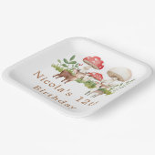 Woodland Dee Birthday Party Pappteller (Gewinkelt)