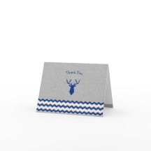 Woodland Deer baby Dusche danke