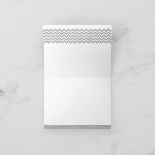 Woodland Deer baby Dusche danke (Innenseite)