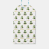 Woodland Deer Baby Dusche Geschenkanhänger (Rückseite)