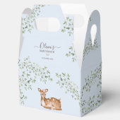 Woodland Deer Baby Dusche Geschenkschachtel (Geöffnet)
