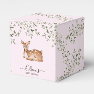 Woodland Deer Baby Dusche Geschenkschachtel