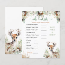 Woodland Deer Baby Shooter Boy Game