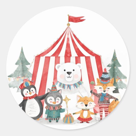 Woodland Deer Birthday | Rustic Forest Runder Aufkleber (Vorderseite)