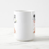 Woodland Deer Doe and Baby Fawn My Gigi Lieben Verwandlungstasse (Zentrum)