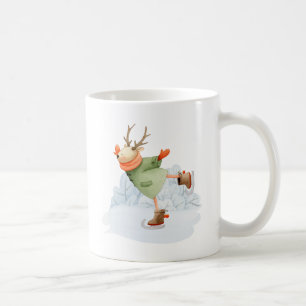 Woodland Dei Winter Ice Skater Kaffeetasse