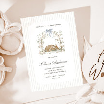 Woodland Dreams Fawn Cottage Baby Shower