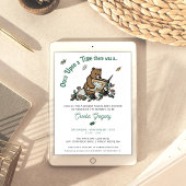 Woodland einmal nach Geschlecht offenbart Dusche Einladung